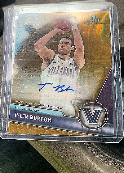 2023-24 Bowman University Chrome #84 Tyler Burton — front