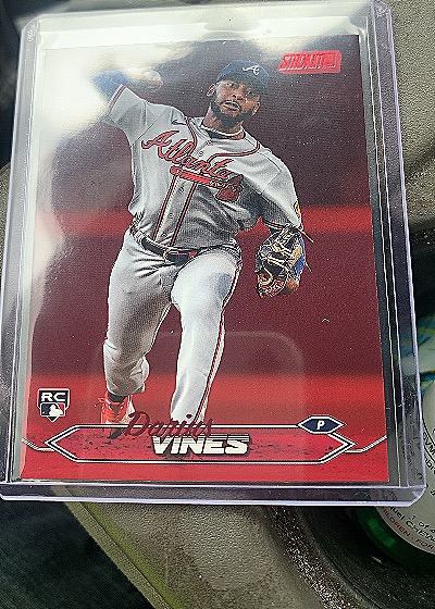 2024 Topps Stadium Club Red Foil #105 Darius Vines — front