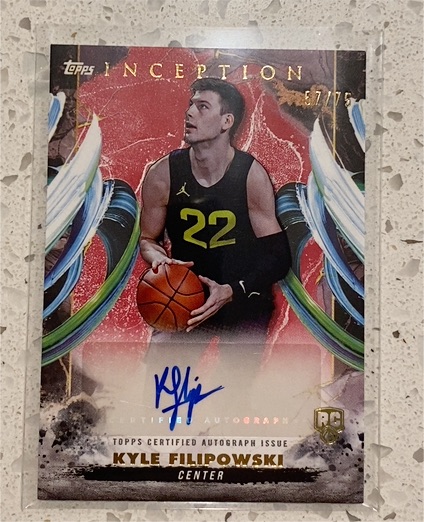 2024-25 Topps Inception #RA-KF Kyle Filipowski — front