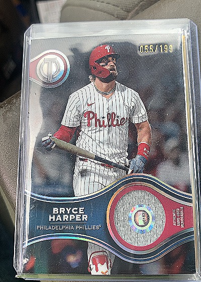 2025 Topps Tribute Stamp of Approval #SOABH Bryce Harper — front