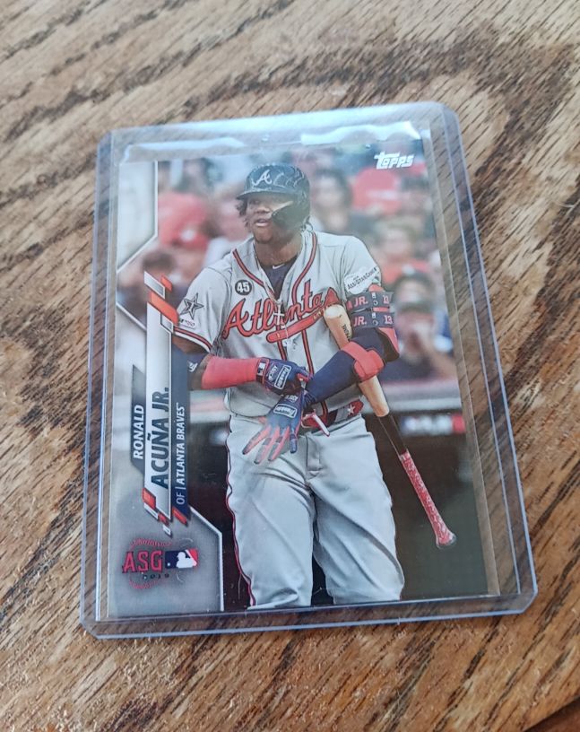 2020 Topps Update #U-145 Ronald Acuna Jr. — front
