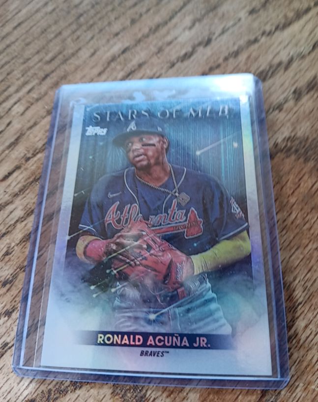 2022 Topps Series 1 Stars of MLB #SMLB-2 Ronald Acuña Jr. — front