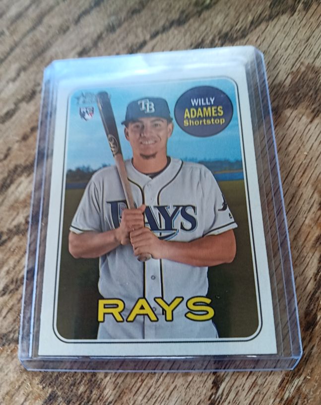 2018 Topps Heritage #643 Willy Adames — front