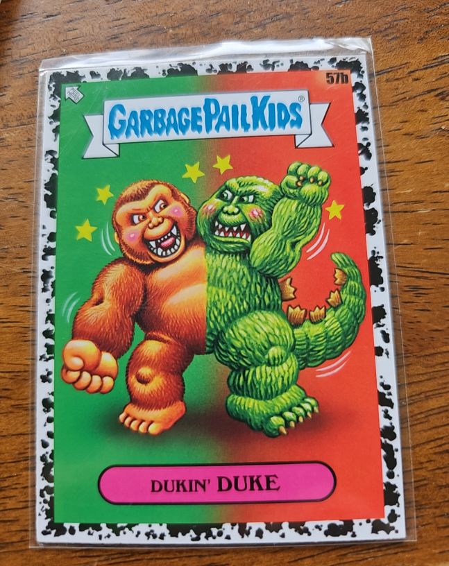 2023 Topps Garbage Pail Kids Intergoolactic Mayhem #57b Dukin' Duke — front