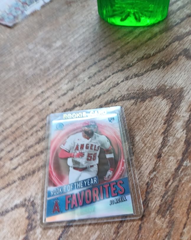 2021 Bowman Chrome Rookie of the Year Favorites #RRY-JA Jo Adell — front