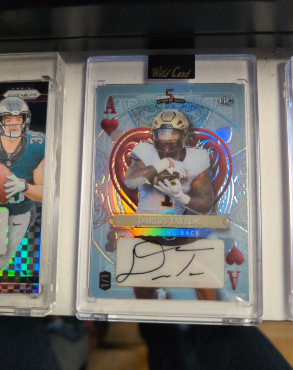 2024 Wild Card Stacked Deck #Ace of Hearts Darius Taylor — front
