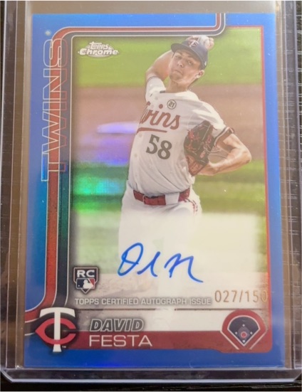 2025 Topps Chrome #RA-DF David Festa — front