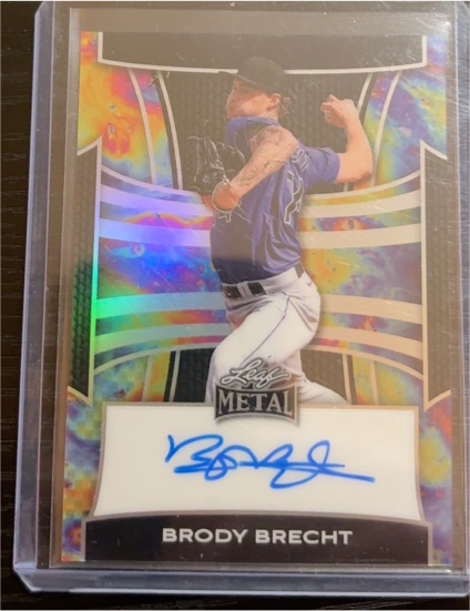 2024 Leaf Metal Brody Brecht — front