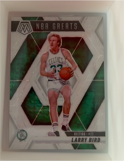 2024-25 Panini Mosaic NBA Greats #299 Larry Bird Celtics — front
