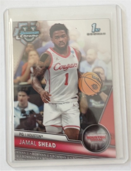 2023-24 Bowman University Chrome #30 Jamal Shead — front