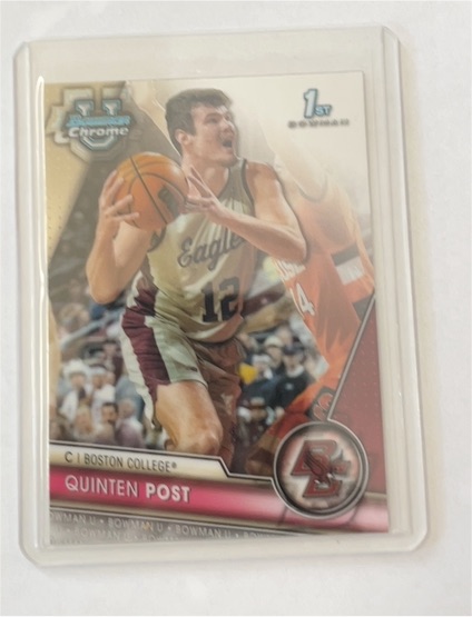 2023-24 Bowman Chrome University #14 Quinten Post — front
