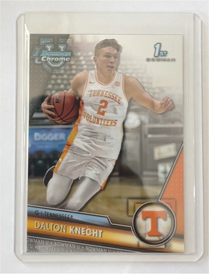 2023-24 Bowman University Chrome #48 Dalton Knecht — front