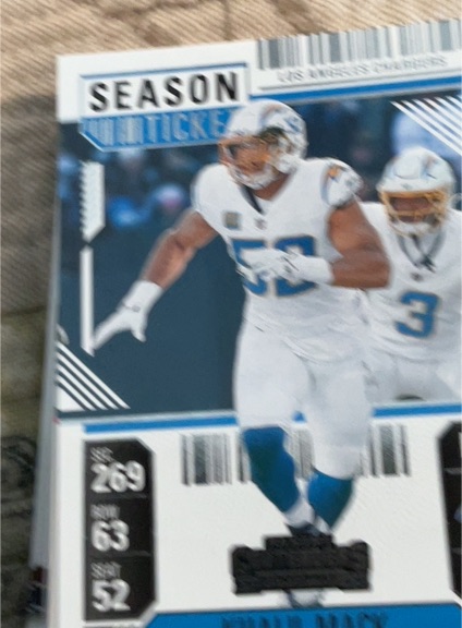 2024 Panini Contenders Season Ticket #57 Khalil Mack — front