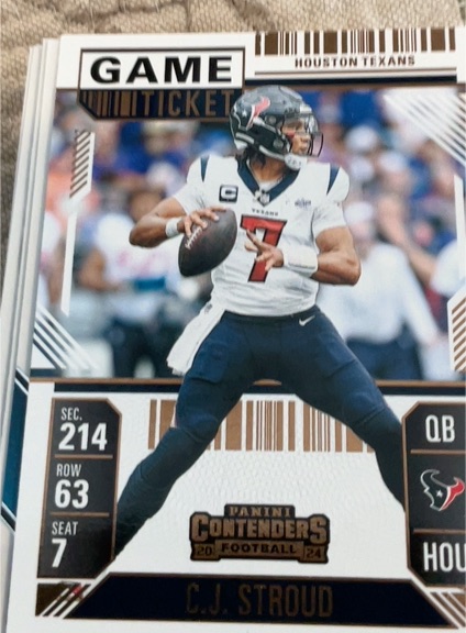 2024 Panini Contenders #39 C.J. Stroud — front