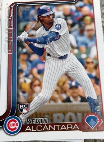 2025 Topps Series 2 #578 Kevin Alcantara — front