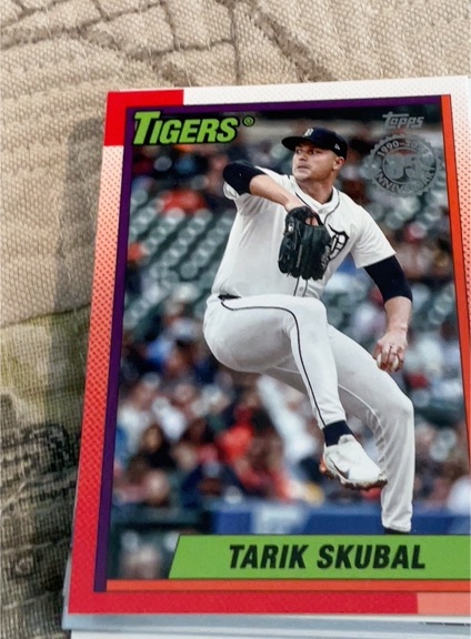 2025 Topps Series 2 1990 Topps 35th Anniversary #90B2-39 Tarik Skubal — front