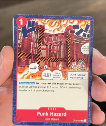 One Piece TCG 2023 OP10-021 Punk Hazard — front