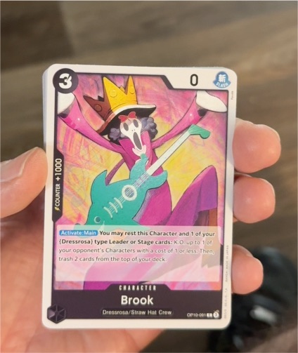 2025 One Piece TCG OP10-091 Brook — front