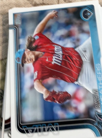 2025 Topps #539 Ryan Weathers — front