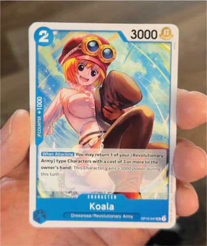2024 One Piece TCG OP10-047 Koala — front