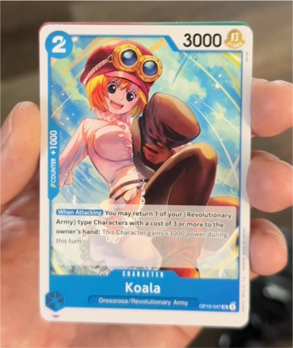 One Piece Card Game OP10-047 Koala — front