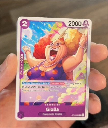 2024 One Piece TCG Royal Blood OP10-066 Giolla — front