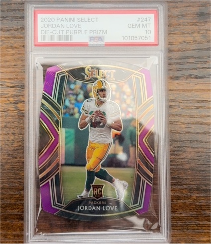 2020 Panini Select #247 Jordan Love — front