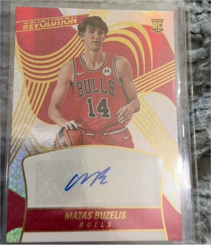 2024-25 Panini Revolution #RA-BUZ Matas Buzelis — front