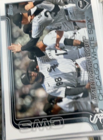 2025 Topps #352 Chicago White Sox — front