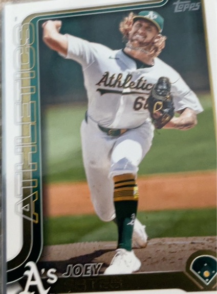 2025 Topps #445 Joey Estes — front
