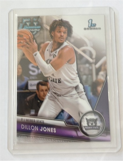 2023-24 Bowman University Chrome #1 Dillon Jones — front