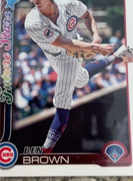 2025 Topps Series 2 Future Stars #673 Ben Brown — front