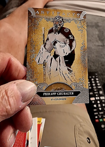 2020-21 Panini Artifacts #31 Philipp Grubauer — front