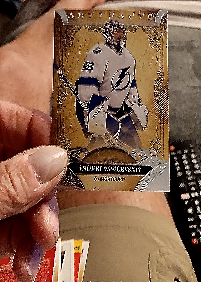 2020-21 Upper Deck Artifacts #80 Andrei Vasilevskiy — front