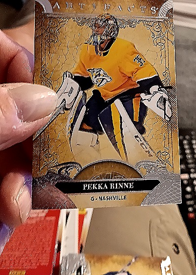 2020-21 Upper Deck Artifacts Pekka Rinne — front