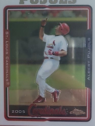 2005 Topps Chrome #Pujols Albert Pujols — front