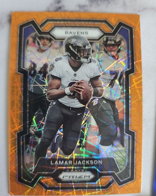 2023 Panini Prizm #18 Lamar Jackson — front