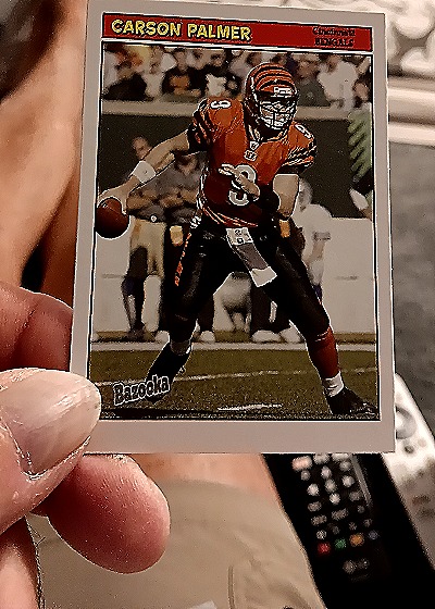 2004 Bazooka Carson Palmer Cincinnati Bengals — front