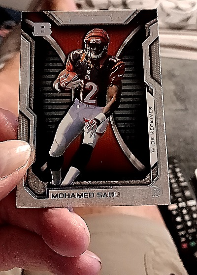 2012 Topps Strata Football #81 Mohamed Sanu — front