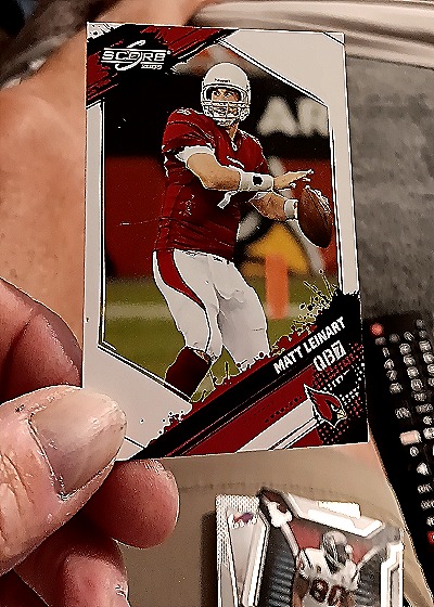 2009 Score #7 Matt Leinart — front