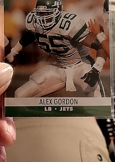 1990 Pro Set #556 Alex Gordon — front