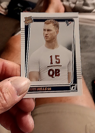2021 Panini Donruss #273 Davis Mills Rated Rookie Portrait — front