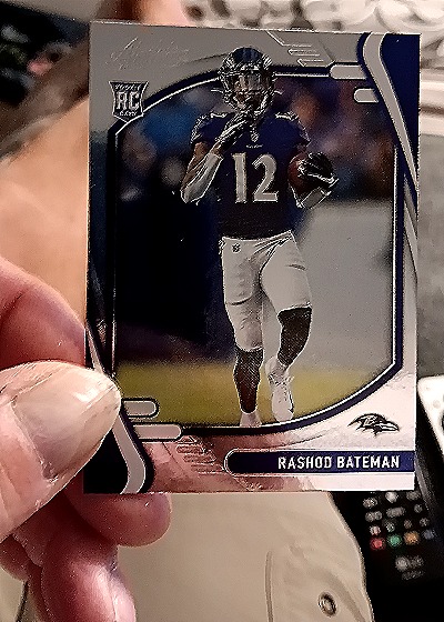 2020 Panini Prizm #320 Rashod Bateman — front