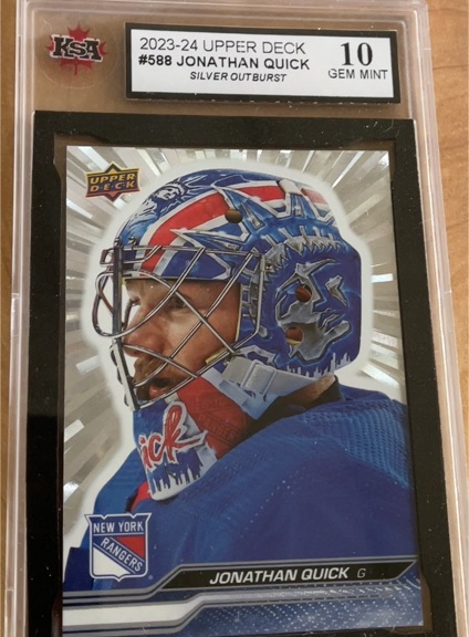 2023-24 Upper Deck #588 Jonathan Quick — front