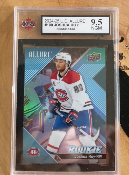 2024-25 Upper Deck Allure #108 Joshua Roy — front