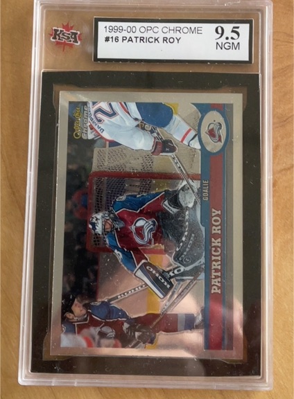 1999-00 O-Pee-Chee Chrome #16 Patrick Roy — front