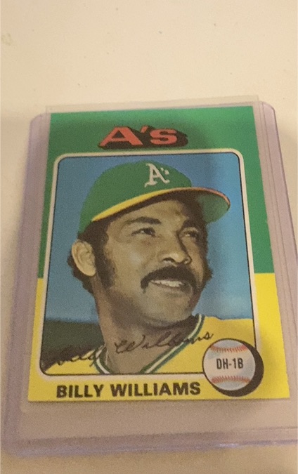 1975 Topps #545 Billy Williams — front