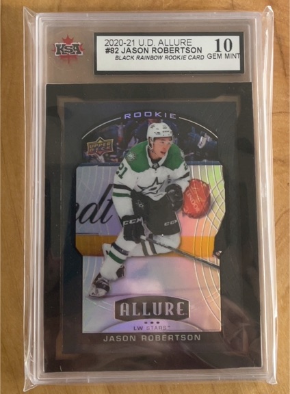2020-21 Upper Deck Allure #82 Jason Robertson — front