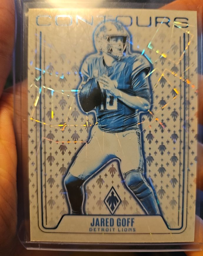 2024 Panini Phoenix #CON-JGF Jared Goff Contours — front