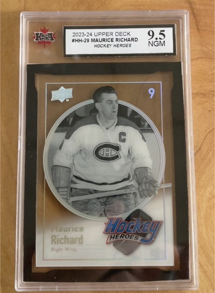 2023-24 Upper Deck Extended Series #HH-29 Maurice Richard — front